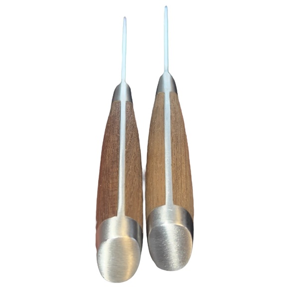 Schmidt Brothers Bonded Teak, 2-Piece Jumbo Steak Knife Set - Picture 11 of 12